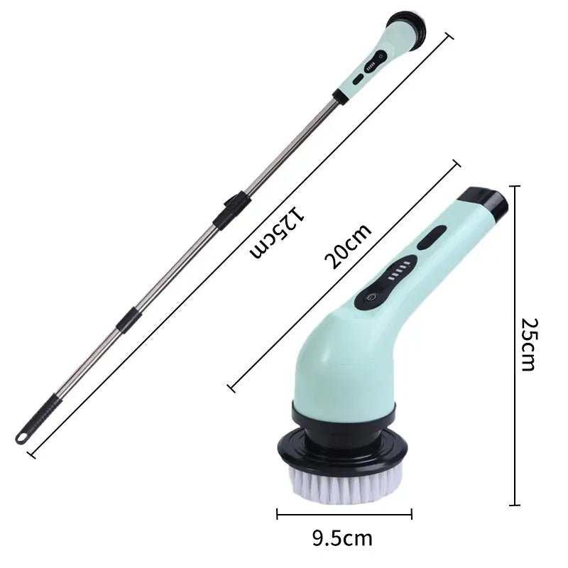 Wireless Electric Cleaning Brush for Bathroom and Window Kitchen