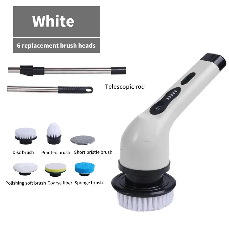 Wireless Electric Cleaning Brush for Bathroom and Window Kitchen