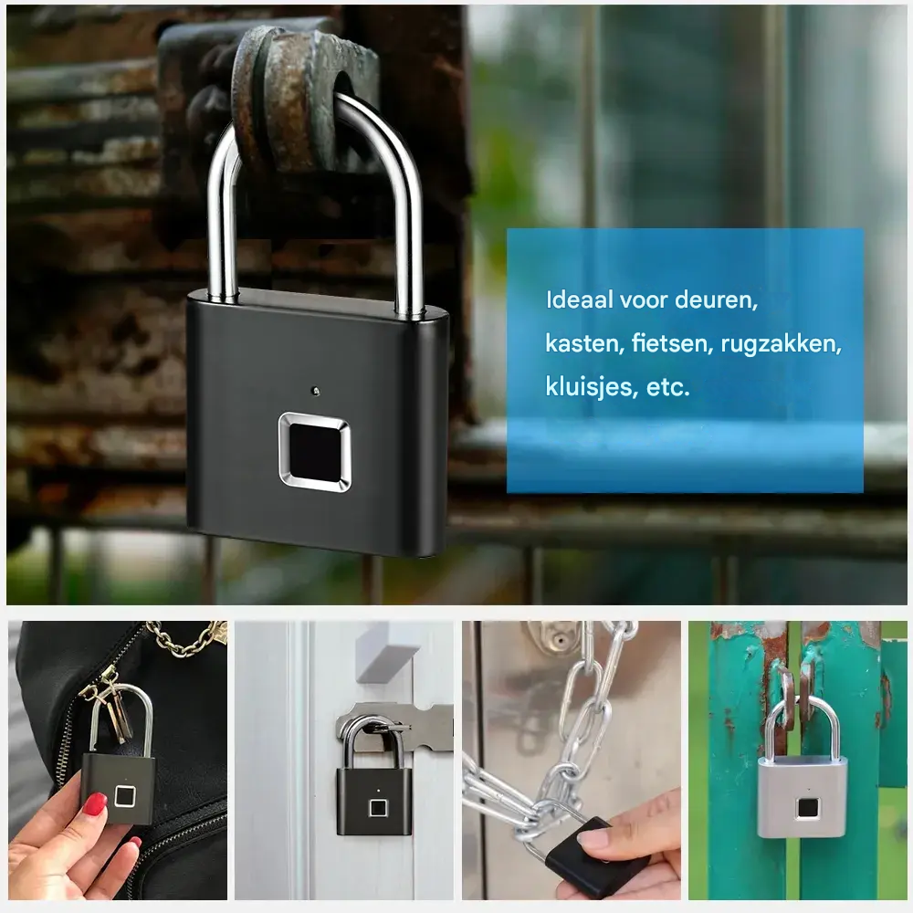 Het Slimme Vingerafdruk Hangslot P2™
