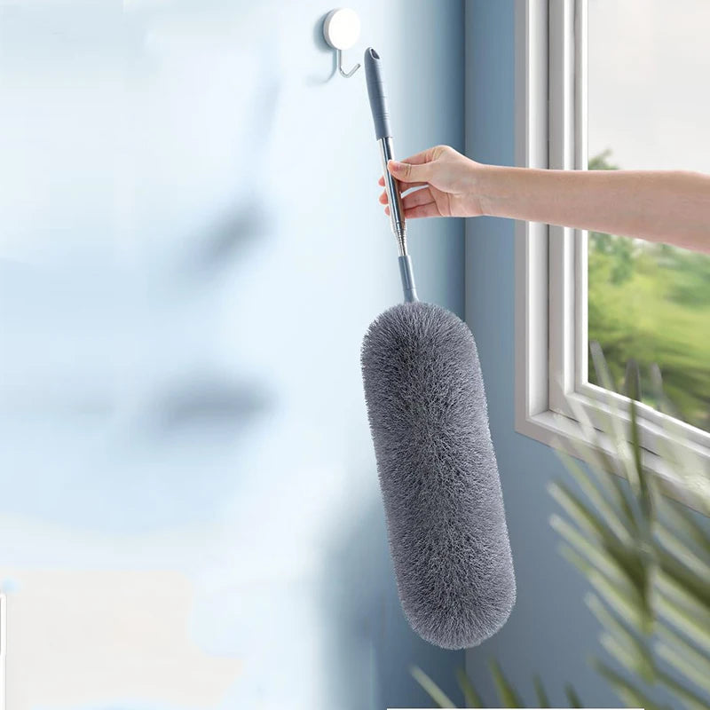 Extra Long Extendable Microfiber Duster Cleaner Brush Telescopic Ceiling Lamp Dust Removal Dusters Home Cleaning Tools
