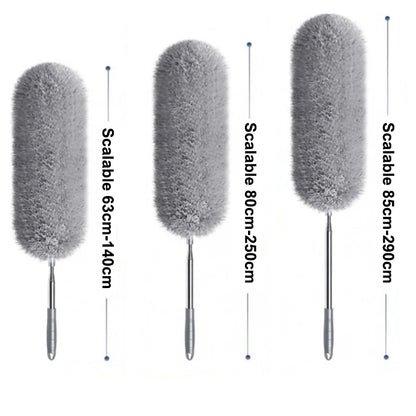 Extra Long Extendable Microfiber Duster Cleaner Brush Telescopic Ceiling Lamp Dust Removal Dusters Home Cleaning Tools