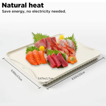 Aluminium Fast Defrosting Tray for Frozen Meat