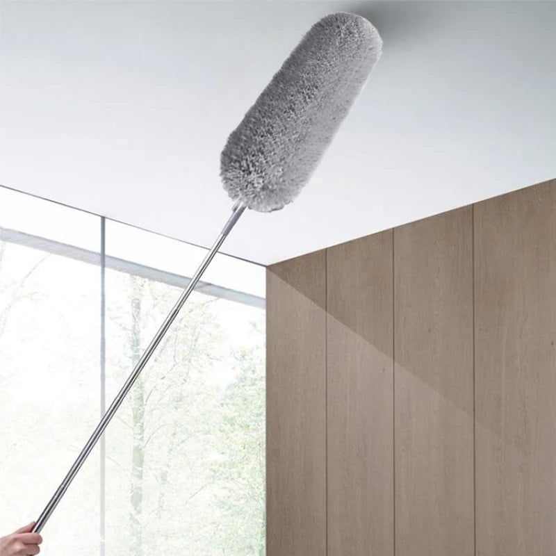 Extra Long Extendable Microfiber Duster Cleaner Brush Telescopic Ceiling Lamp Dust Removal Dusters Home Cleaning Tools